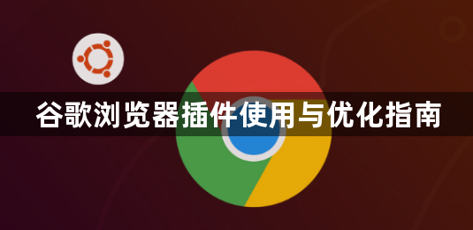 谷歌浏览器插件使用与优化指南1