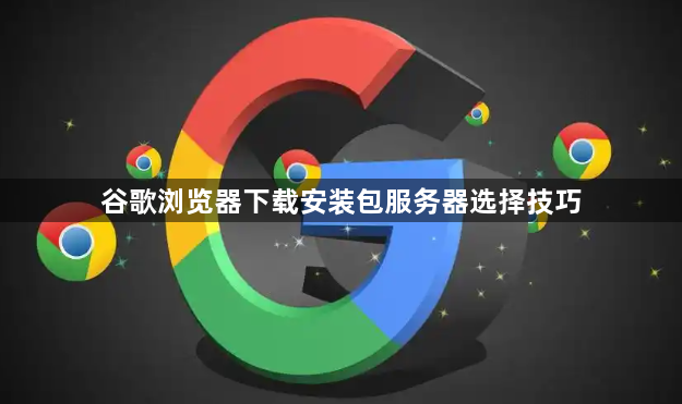 谷歌浏览器下载安装包服务器选择技巧1