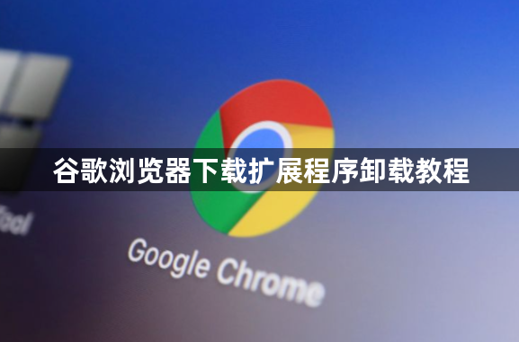 谷歌浏览器下载扩展程序卸载教程1