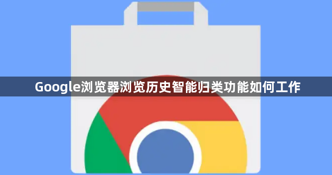 Google浏览器浏览历史智能归类功能如何工作1