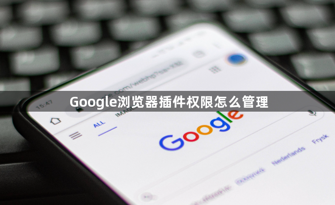 Google浏览器插件权限怎么管理1