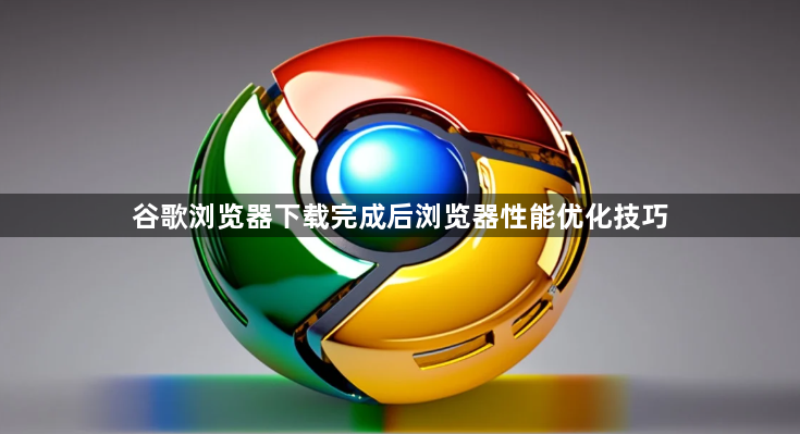 谷歌浏览器下载完成后浏览器性能优化技巧1