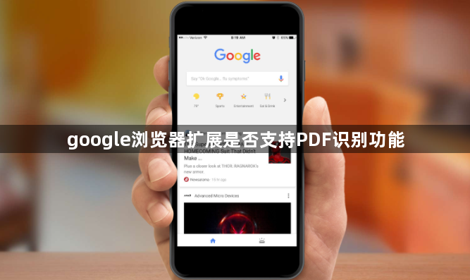 google浏览器扩展是否支持PDF识别功能1
