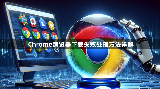 Chrome浏览器下载失败处理方法详解1