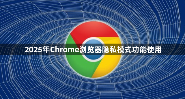 2025年Chrome浏览器隐私模式功能使用1