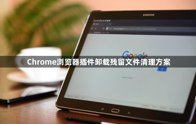 Chrome浏览器插件卸载残留文件清理方案1