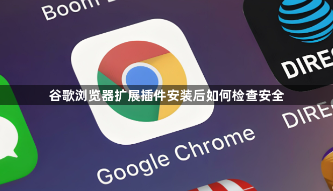 谷歌浏览器扩展插件安装后如何检查安全1